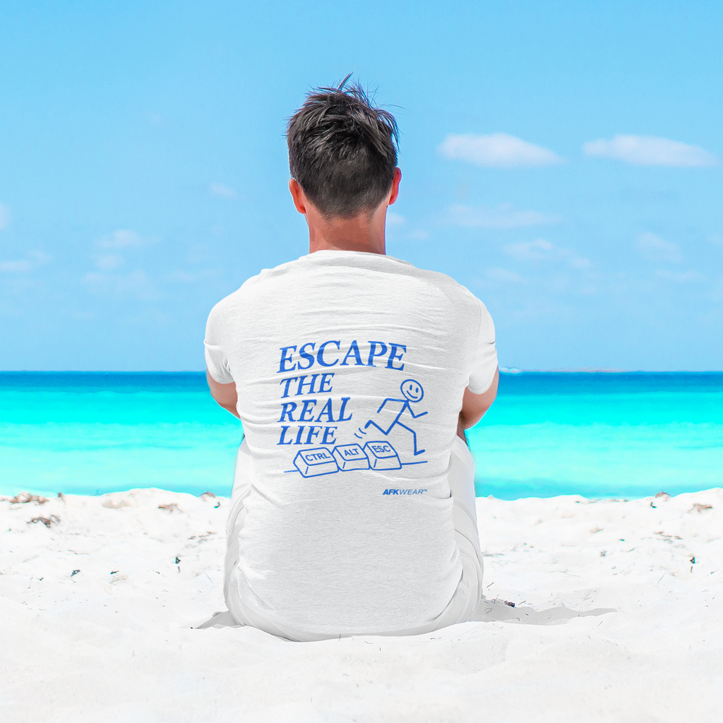 AFK Core "CTRL+ALT+ESC - Escape the Real Life" - Premium Shirt