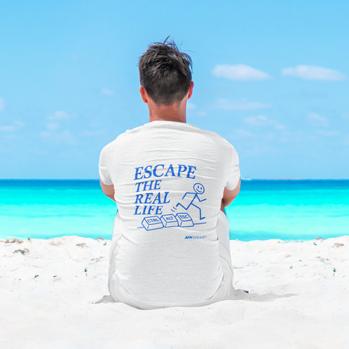 AFK Core "CTRL+ALT+ESC - Escape the Real Life" - Premium Shirt