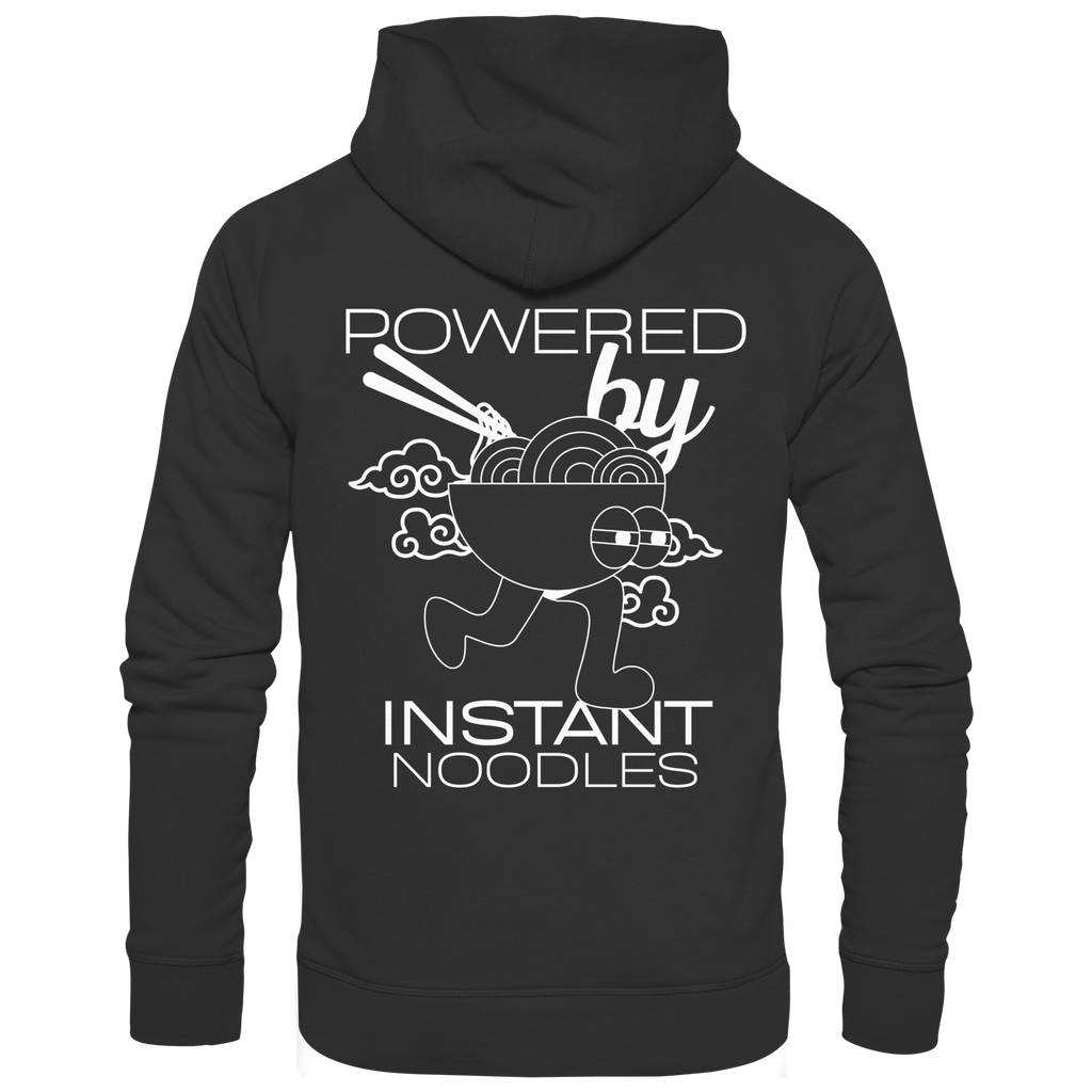AFK Fun Mode "Powered by Instant Noodles" - Basic Unisex Hoodie