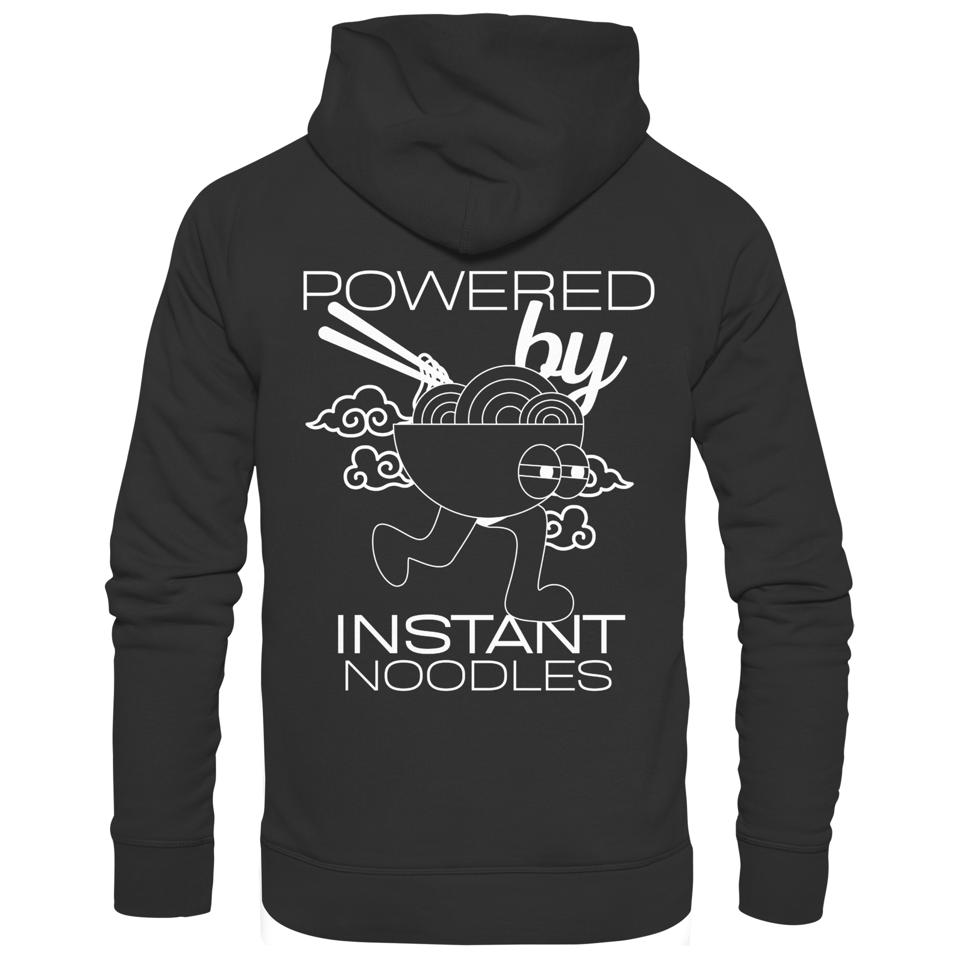AFK Fun Mode "Powered by Instant Noodles" - Basic Unisex Hoodie