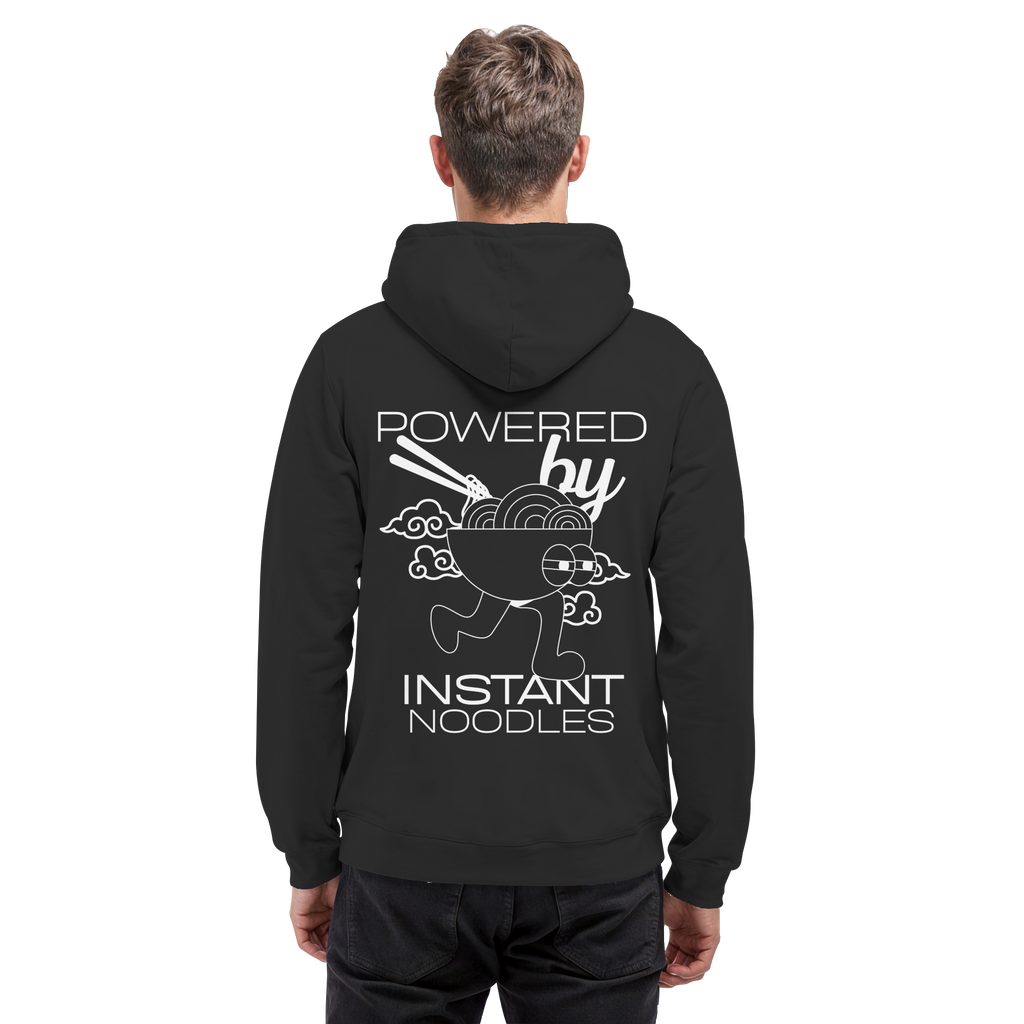 AFK Fun Mode "Powered by Instant Noodles" - Basic Unisex Hoodie