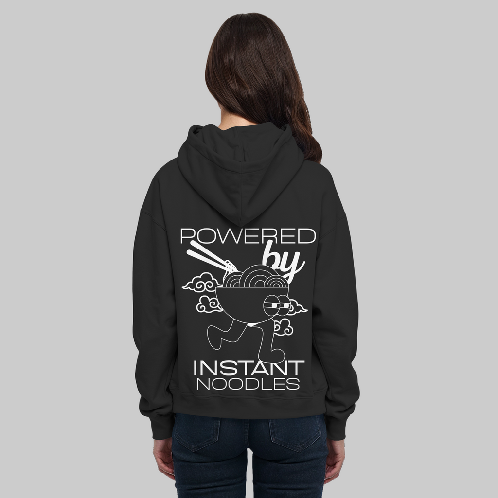 AFK Fun Mode "Powered by Instant Noodles" - Basic Unisex Hoodie