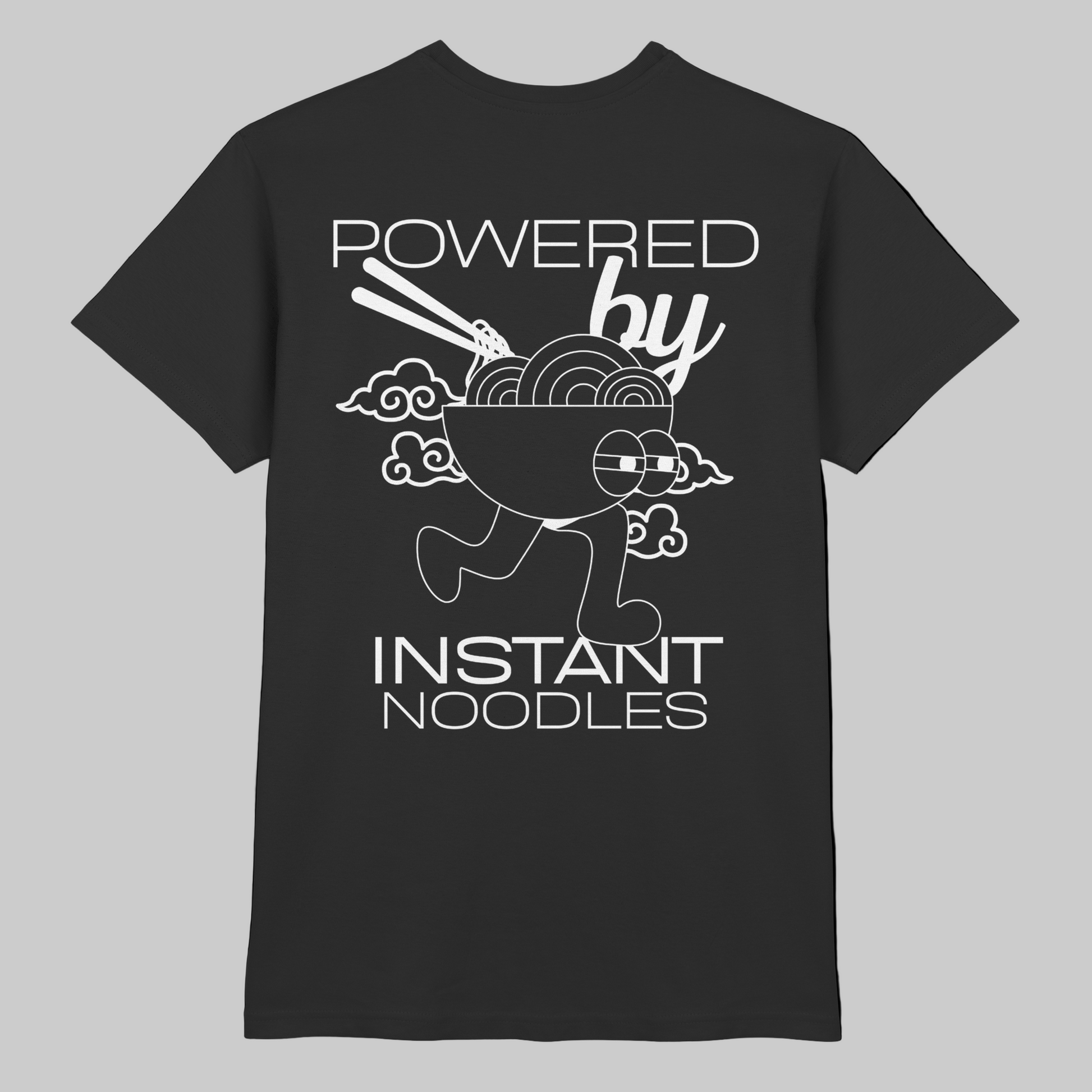 AFK Fun Mode "Powered by Instant Noodles" - Premium Shirt