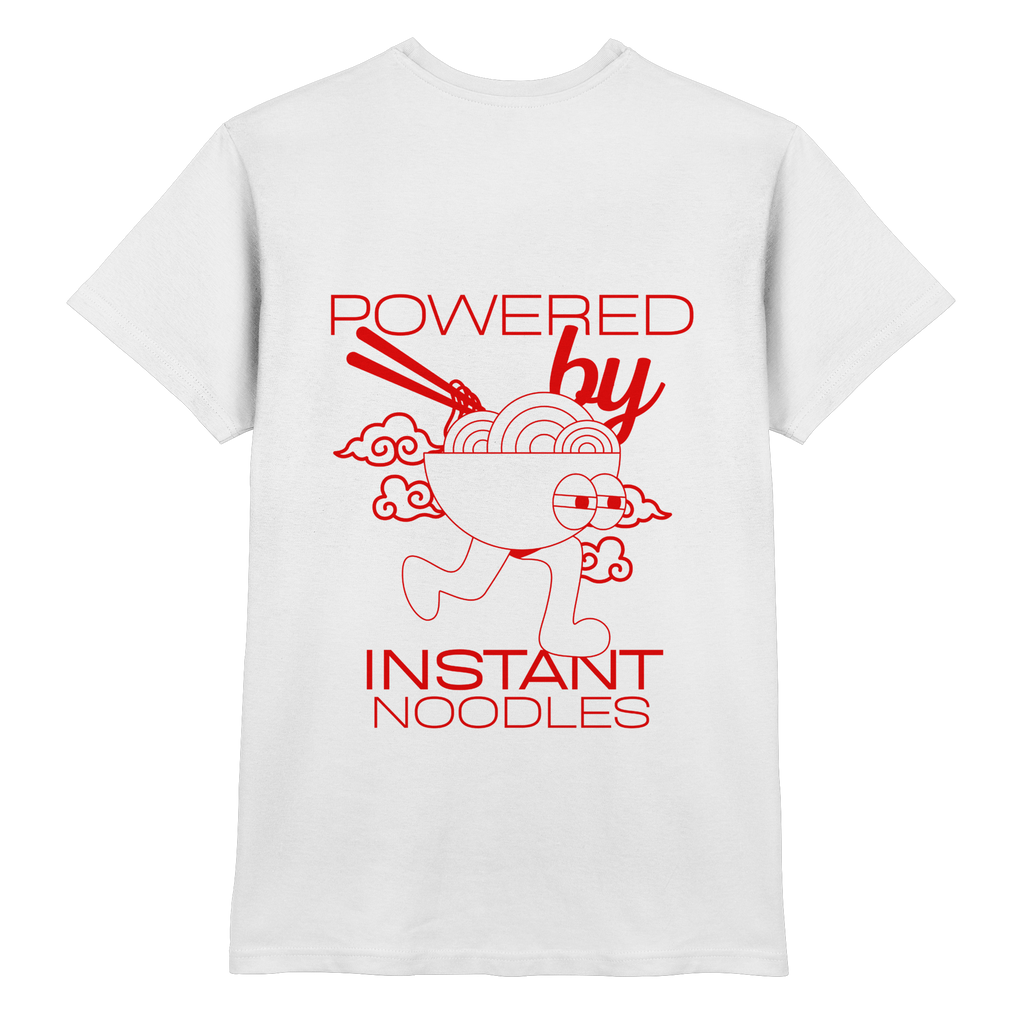 AFK Fun Mode "Powered by Instant Noodles" RED EDITION - Premium Shirt