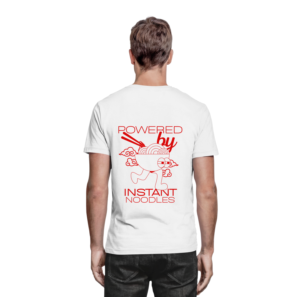 AFK Fun Mode "Powered by Instant Noodles" RED EDITION - Premium Shirt