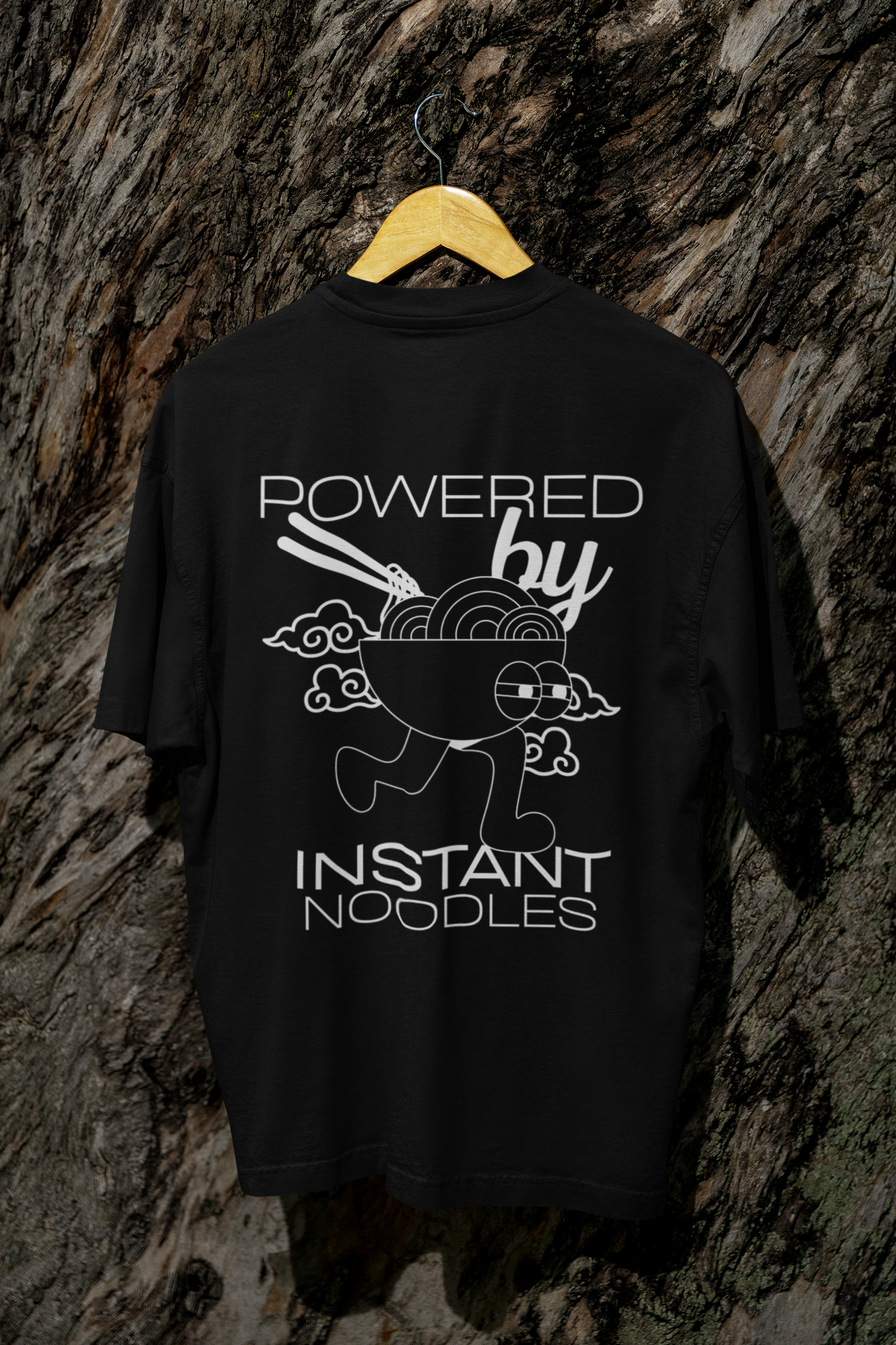 AFK Fun Mode "Powered by Instant Noodles" - Premium Shirt