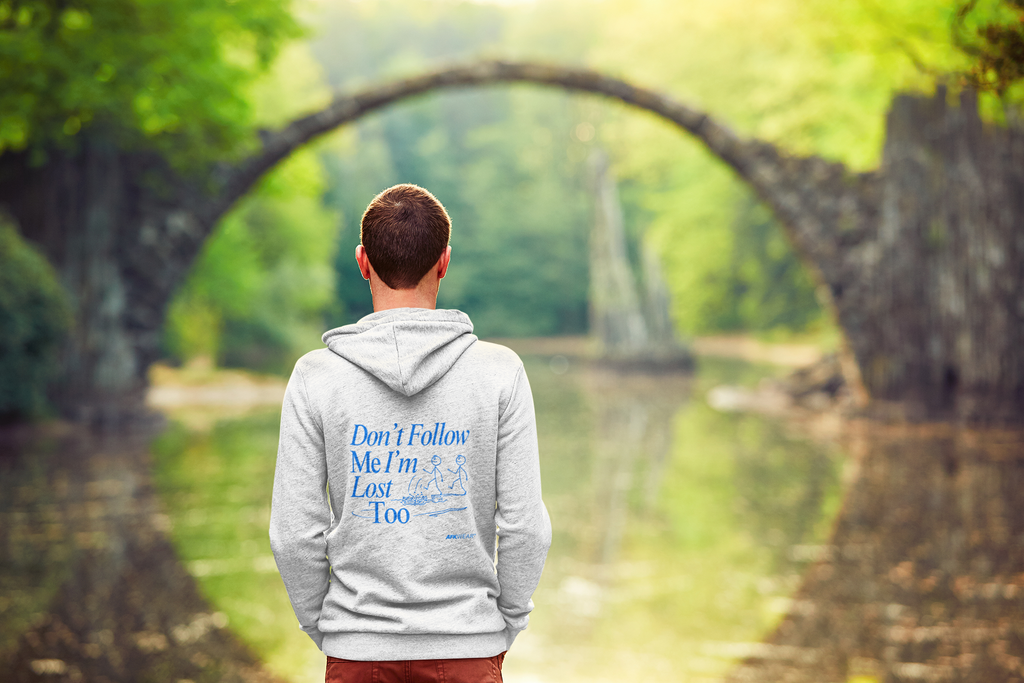 AFK Core "Don't Follow Me, I'm Lost Too" Premium Unisex Hoodie