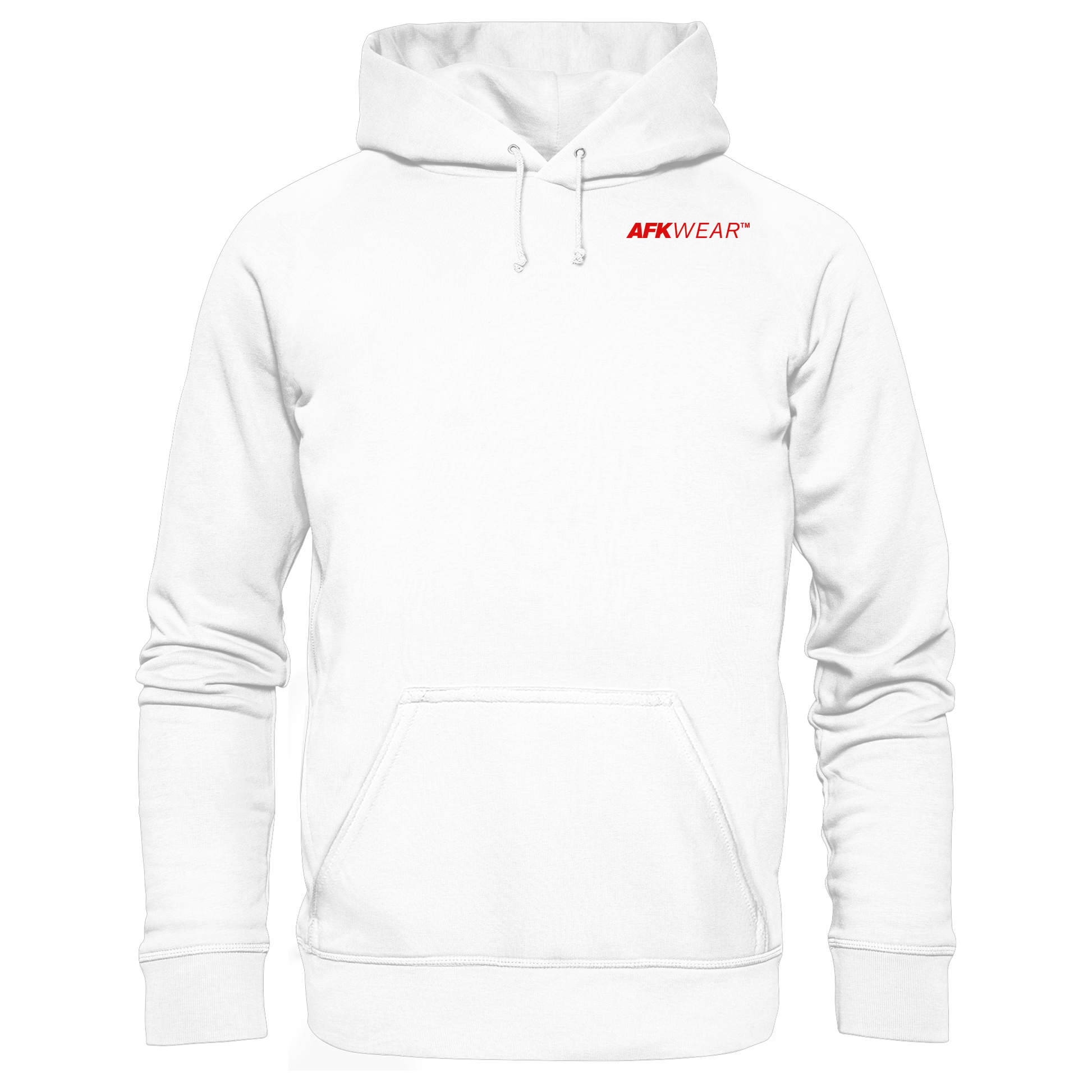 AFK Fun Mode "Powered by Instant Noodles" RED EDITION - Basic Unisex Hoodie