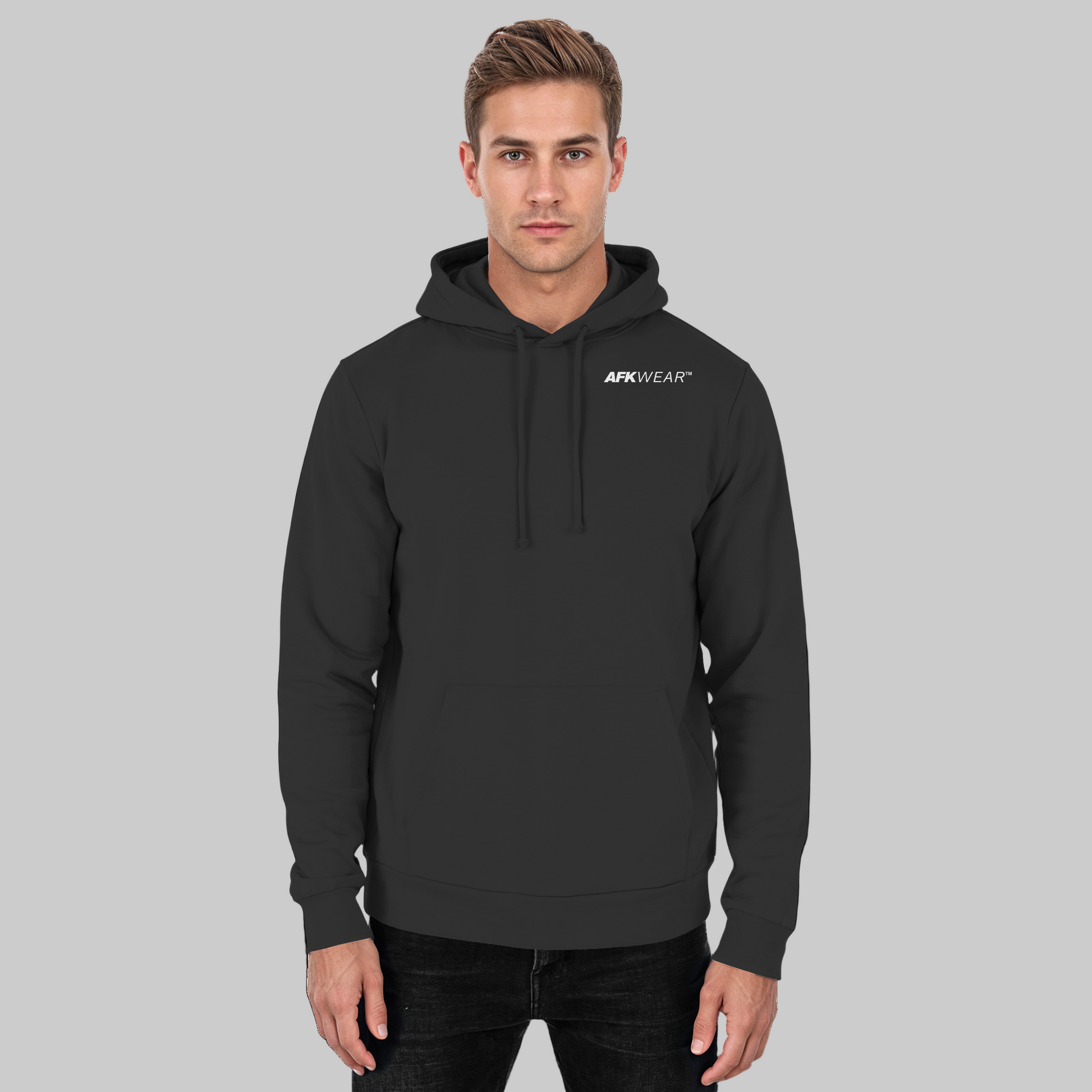 AFK Fun Mode "Powered by Instant Noodles" - Basic Unisex Hoodie