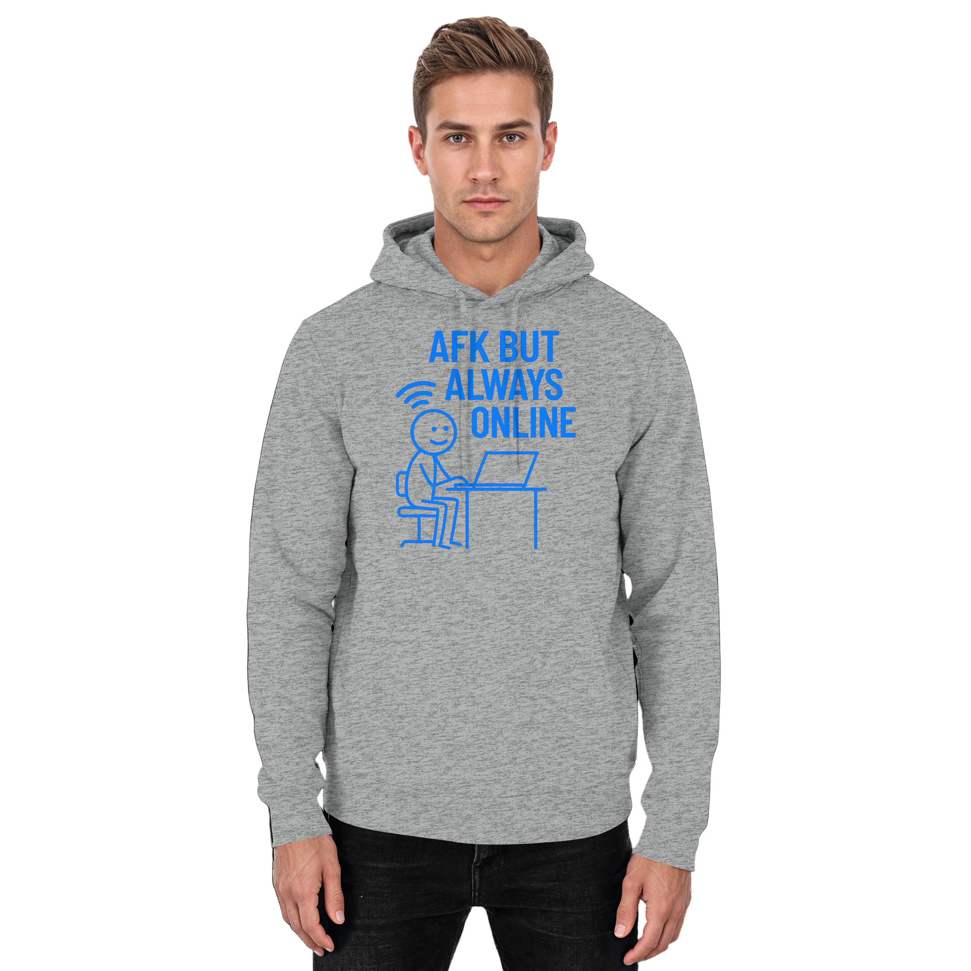 AFK Urban "AFK But Always Online" - Premium Unisex Hoodie