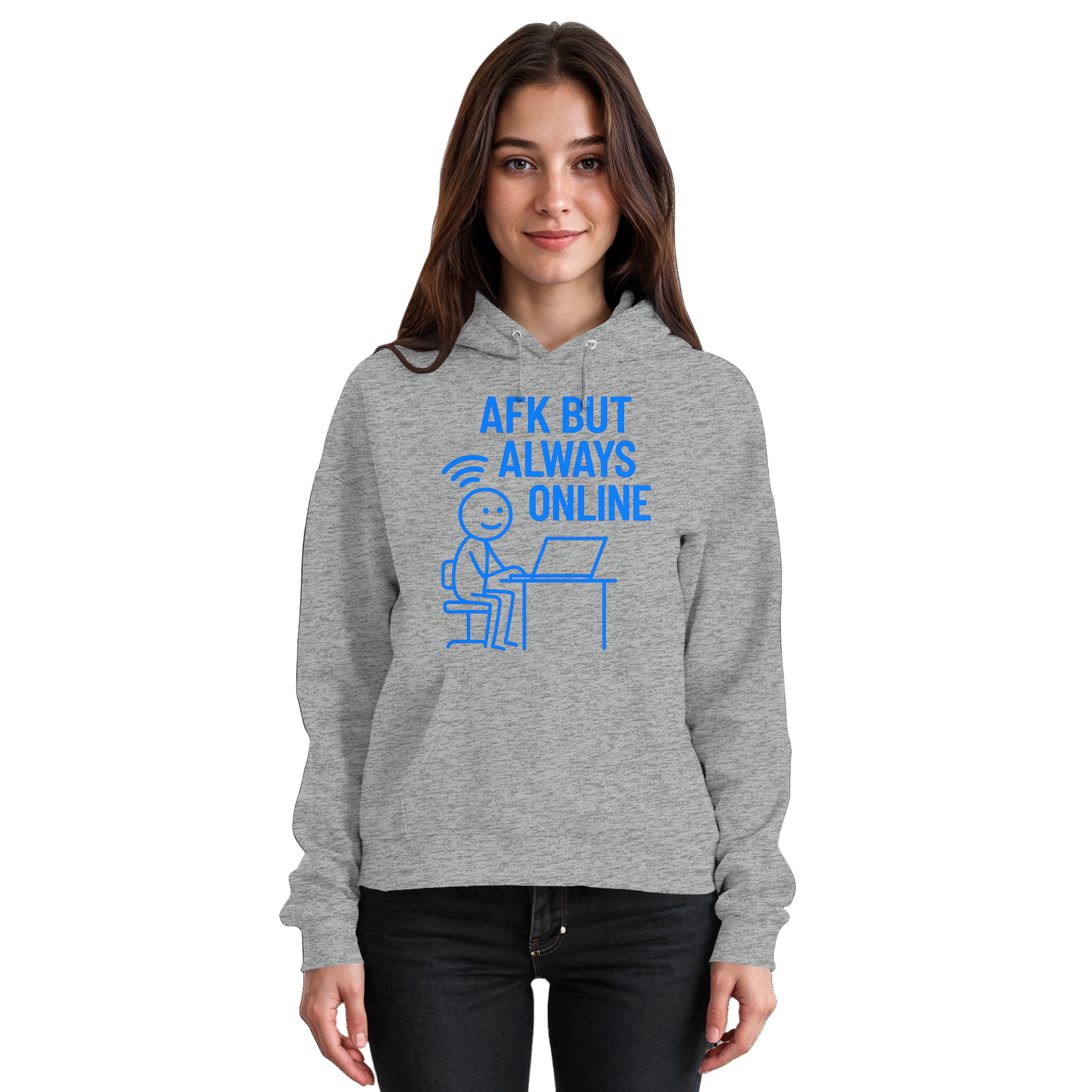 AFK Urban "AFK But Always Online" - Premium Unisex Hoodie