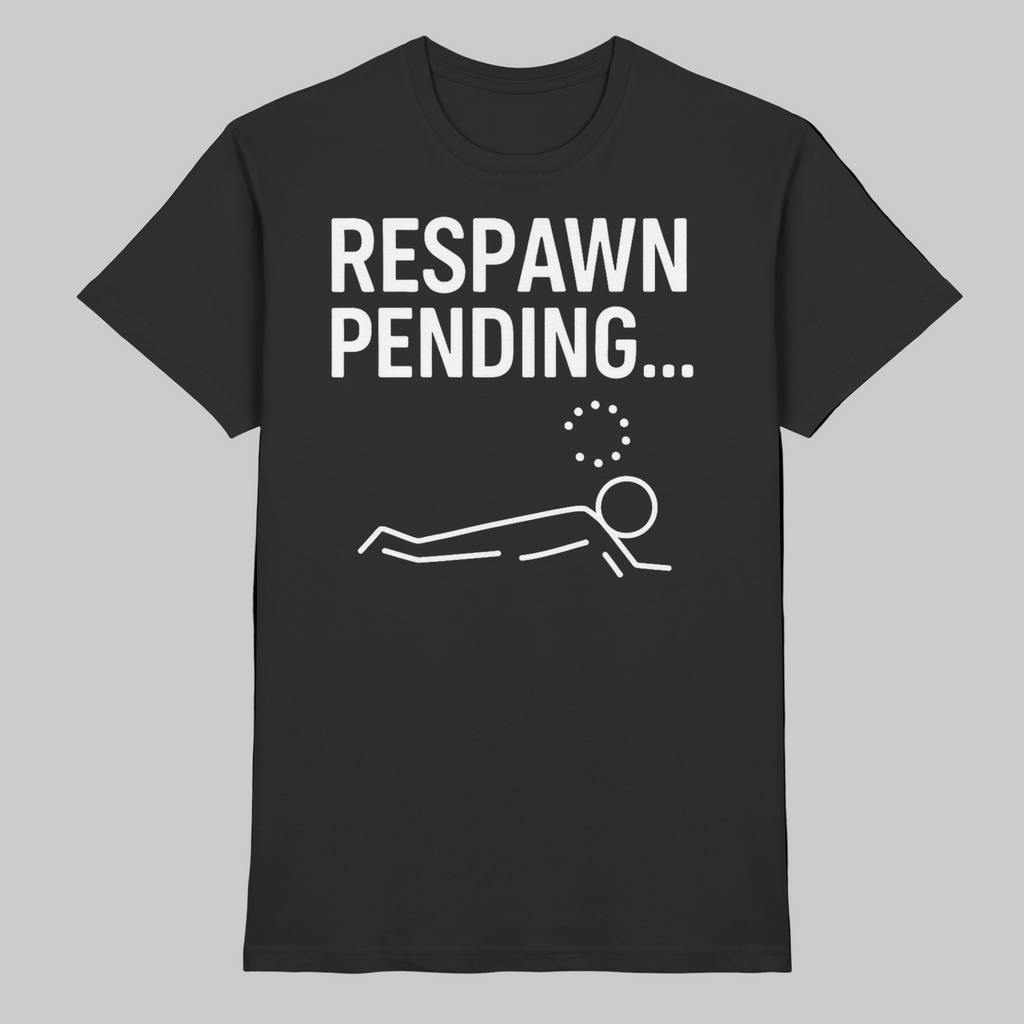 AFK Dark Mode "Respawn Pending" Premium Shirt