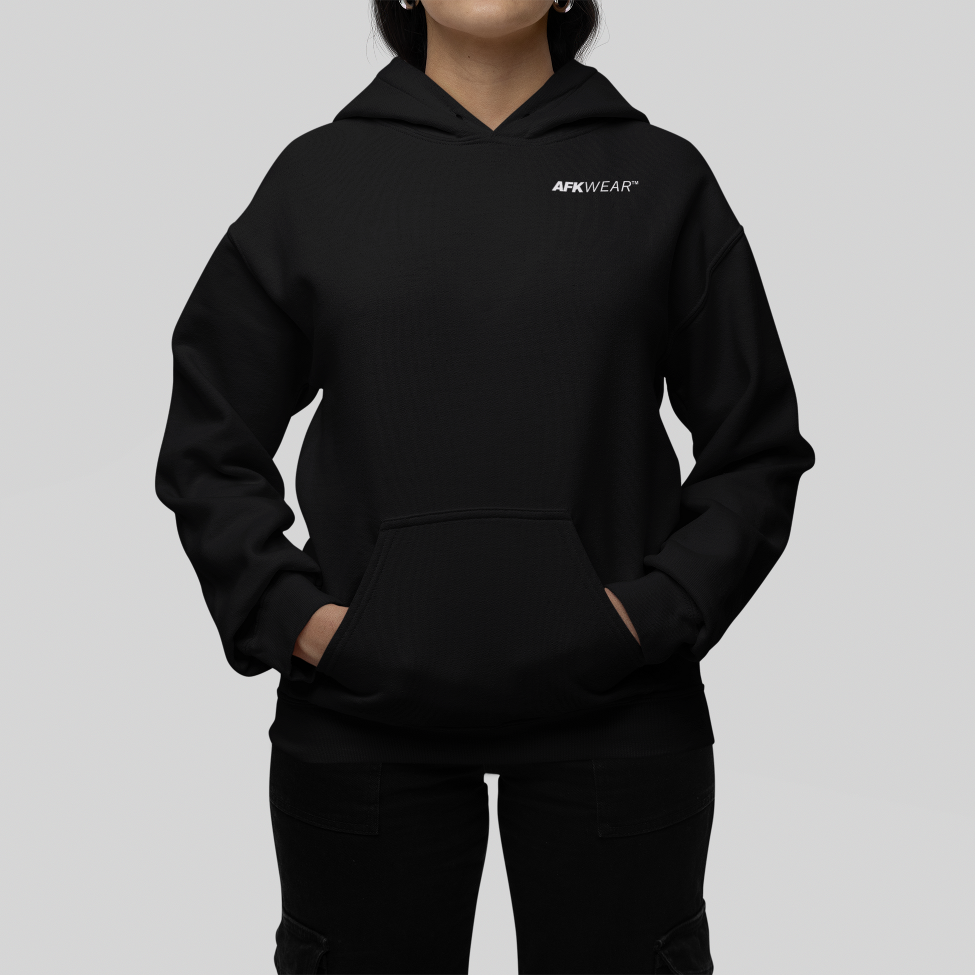 AFK Fun Mode "Powered by Instant Noodles" - Basic Unisex Hoodie
