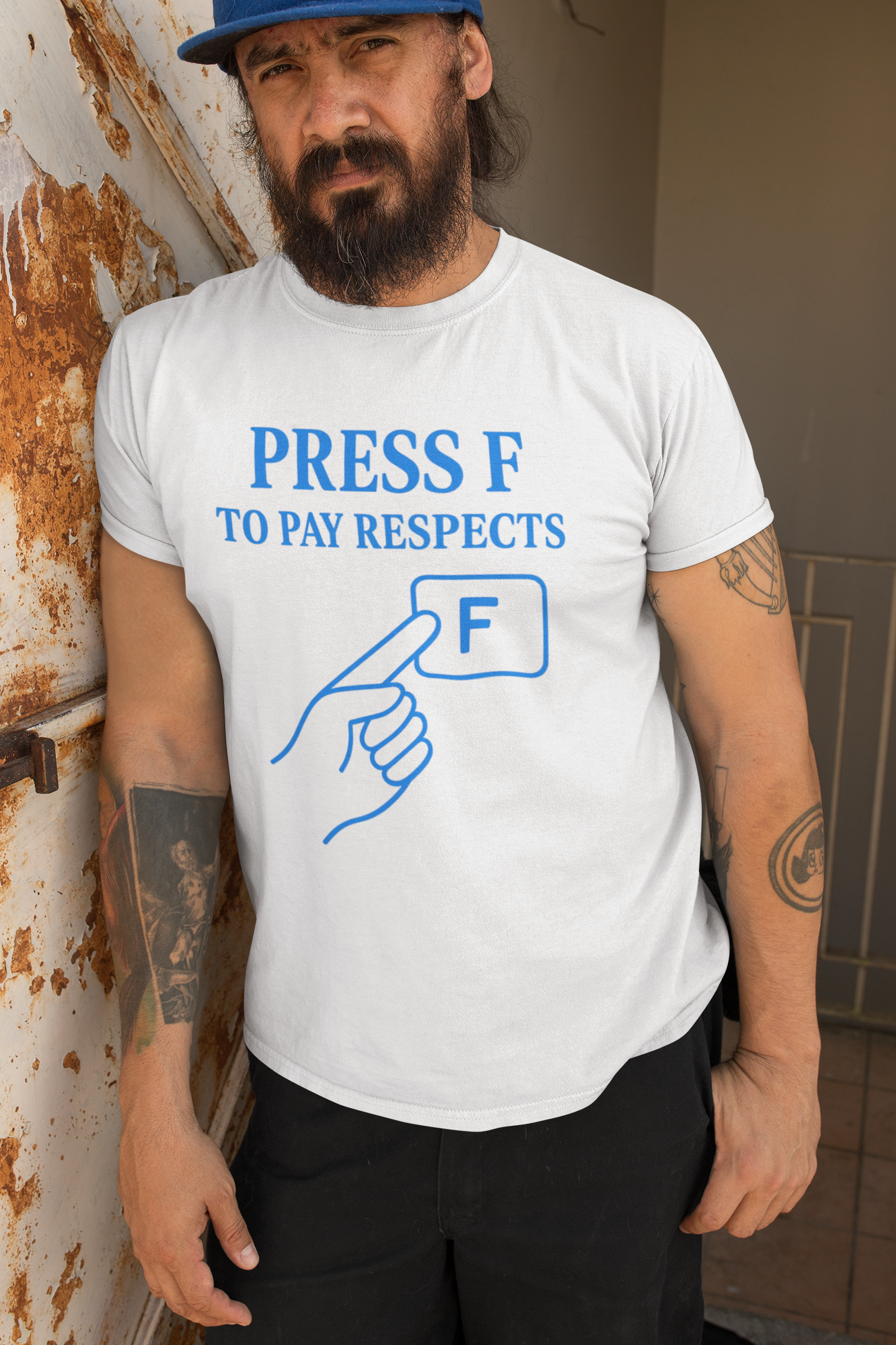 AFK Loading Mode "Press F To Pay Respects" Premium Shirt